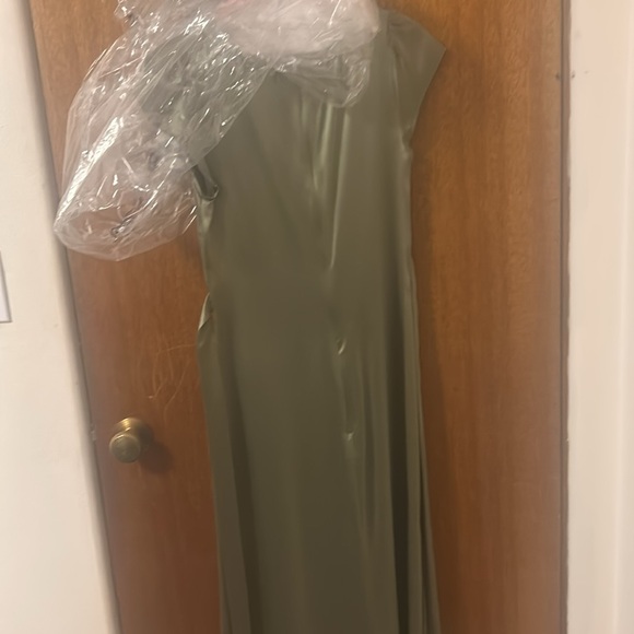 Kaye Silk Dress Artichoke - Picture 8 of 9